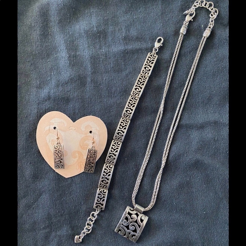 Brighton set: Necklace, bracelet and earring set